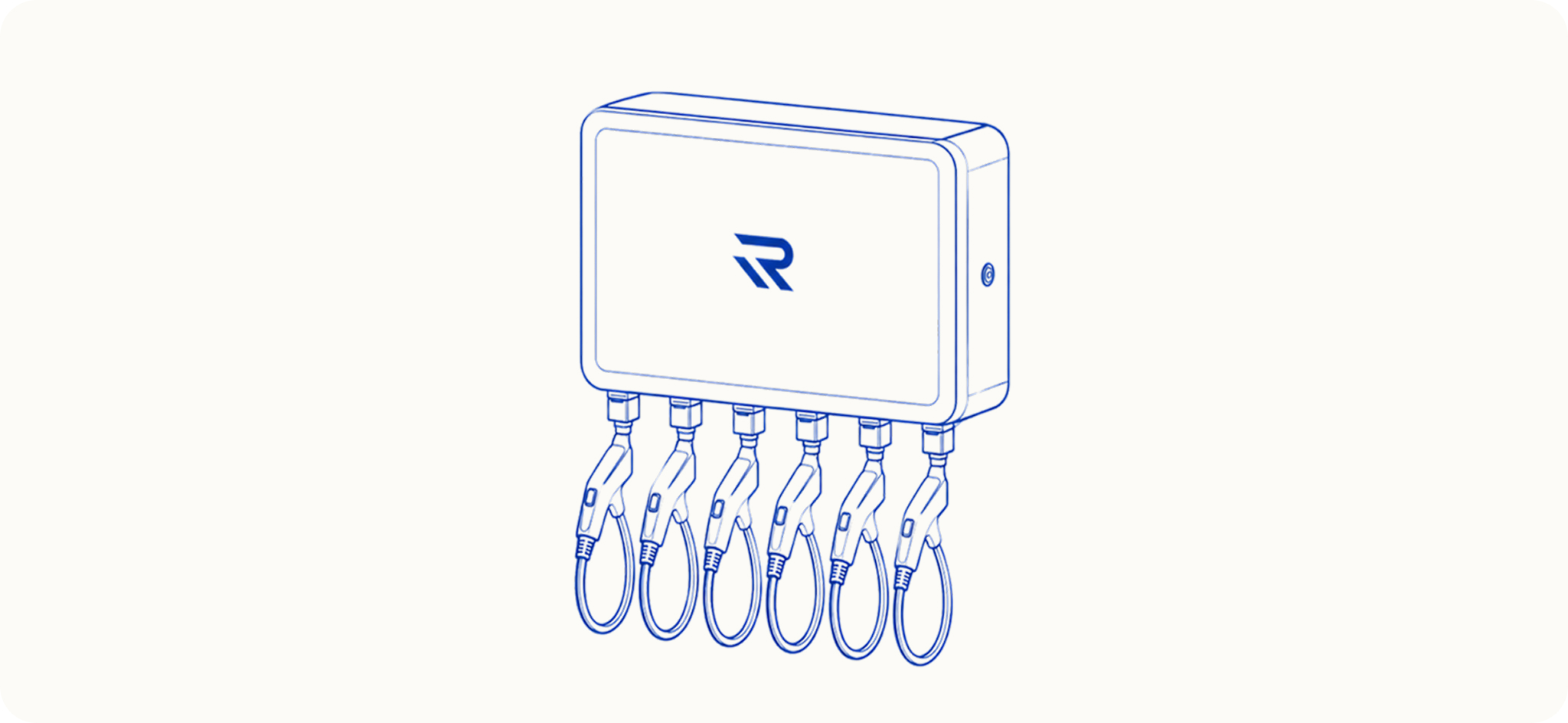 6-Port Centralized Charging Hub